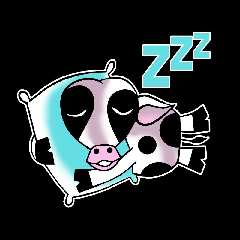 Sleeping cow