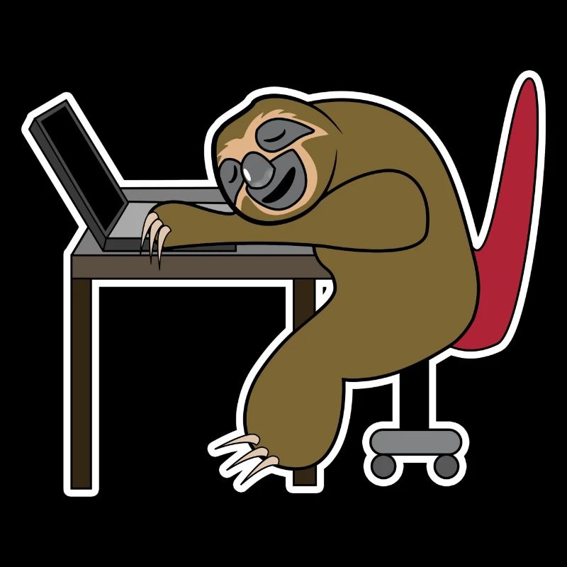 Ordinateur portable Home Office Déclaration Wfh Lustig Freelancer