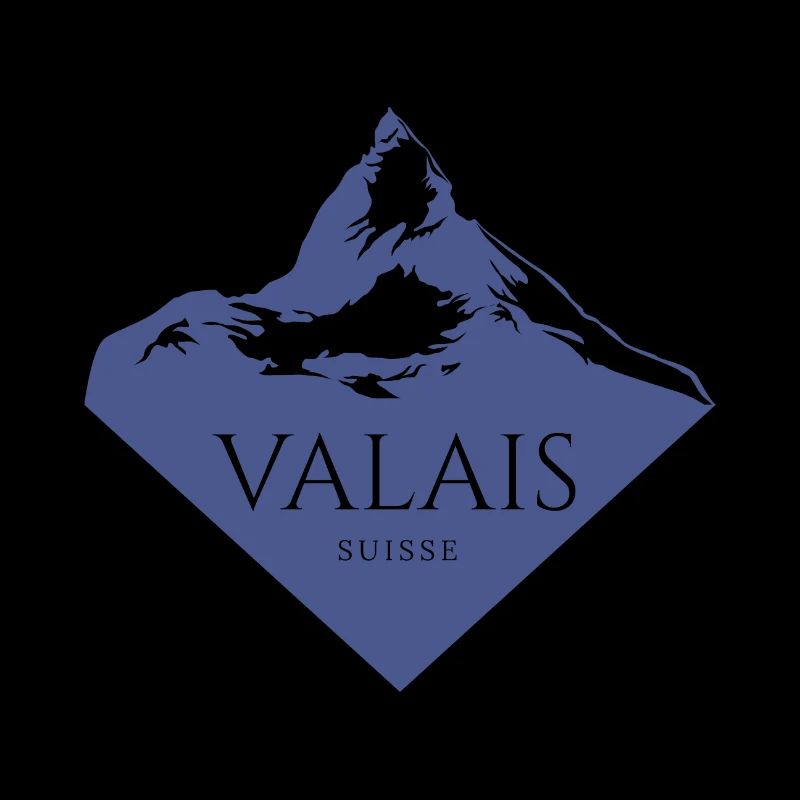 Valais Schweiz Alpen Design