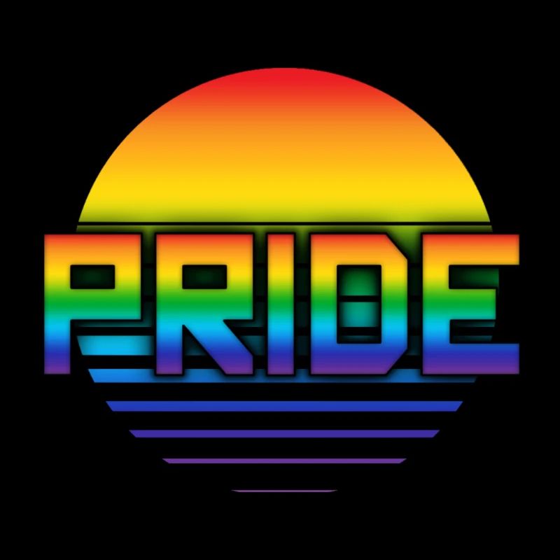 Rainbow Pride Synthwave