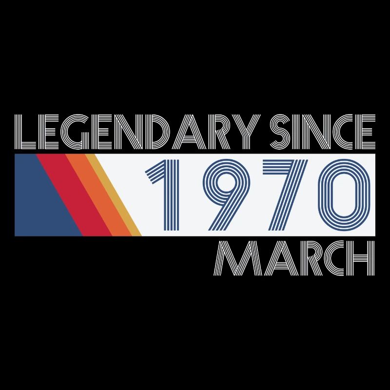 Retro SiFi Legendary since March 1970 - Geburtstag