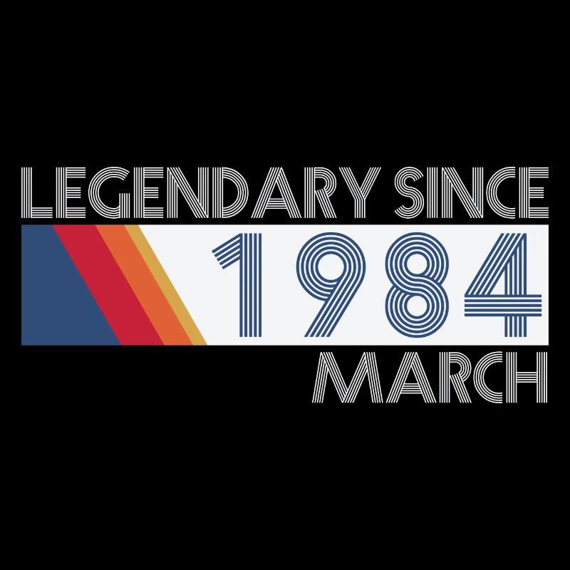 Retro SiFi Legendary since March 1984 - Geburtstag