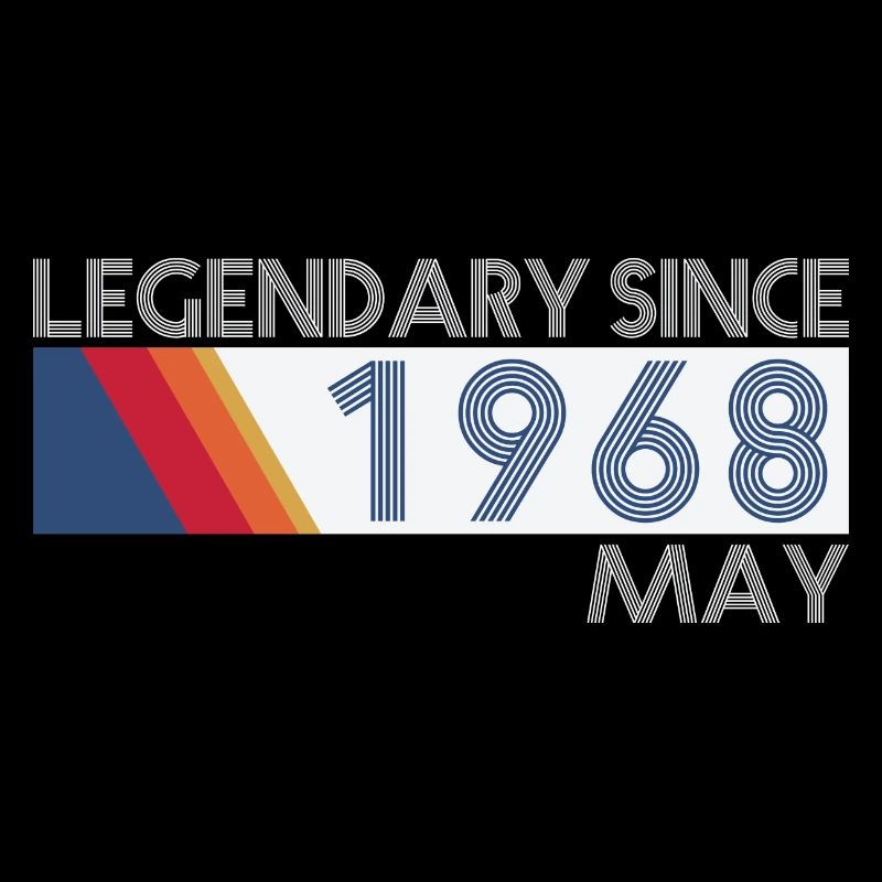 Retro SiFi Legendary since May 1968 - Geburtstag