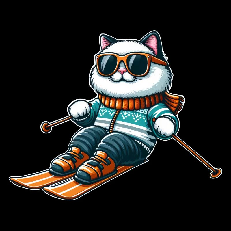 Ragdoll Cat Skiing - Délices d’hiver