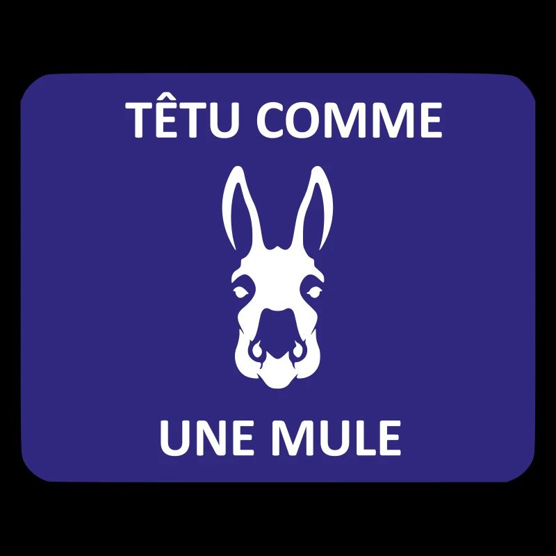 Stubborn as a mule