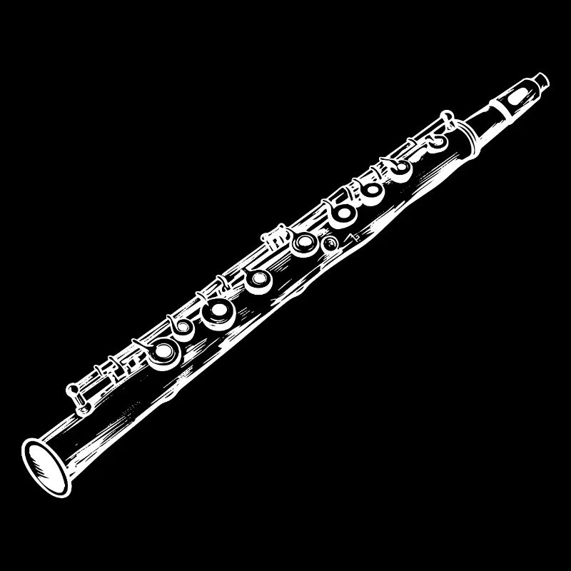 Flute Drawing