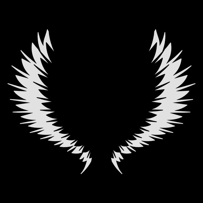 Wings with shadow