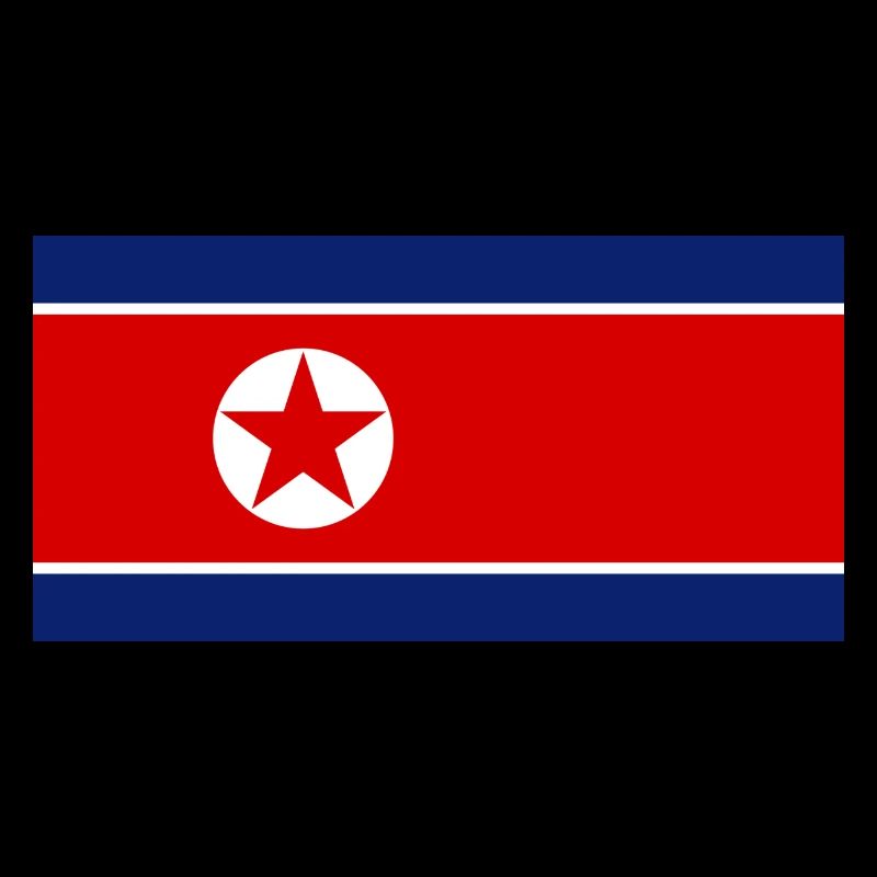 Drapeau national de la Corée du Nord