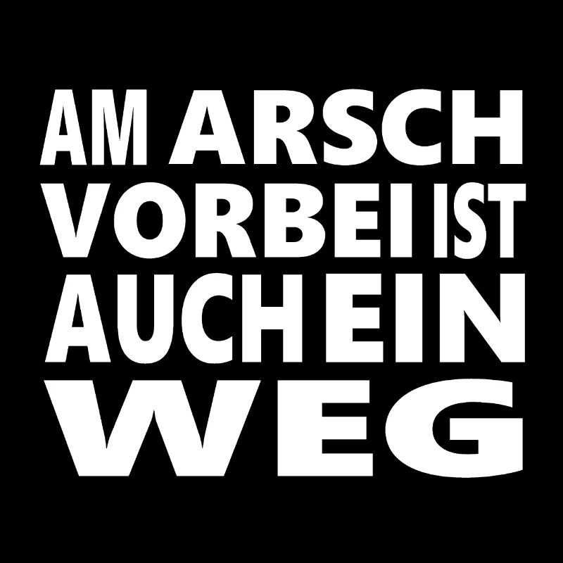 Cooler Spruch
