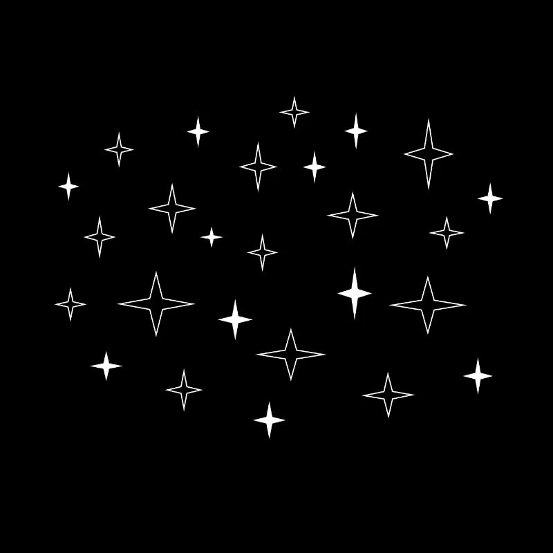 Étoiles blanches