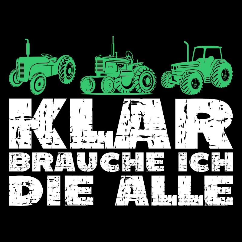 Traktor Trekker Lustiger Spruch