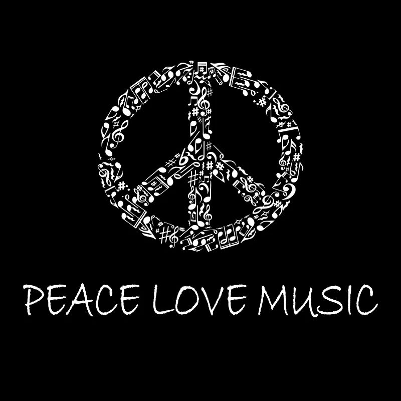Peace-Symbol | No War | Friedenszeichen | Musik