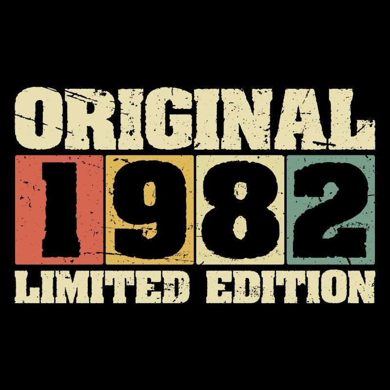 1982 Original Vintage Retro Birthday