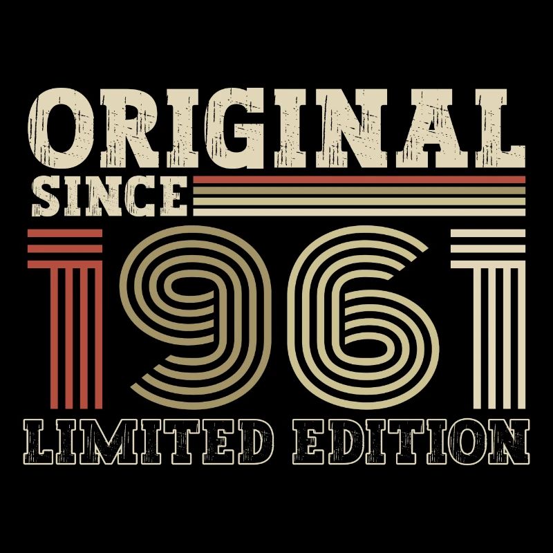 Original since 1961 vintage birthday gift