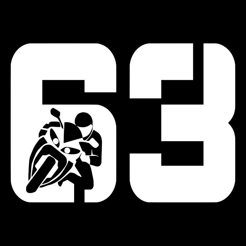 63 Motorcycle Biker