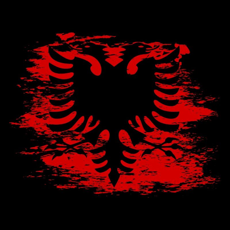 Drapeau de l’Albanie utilisé