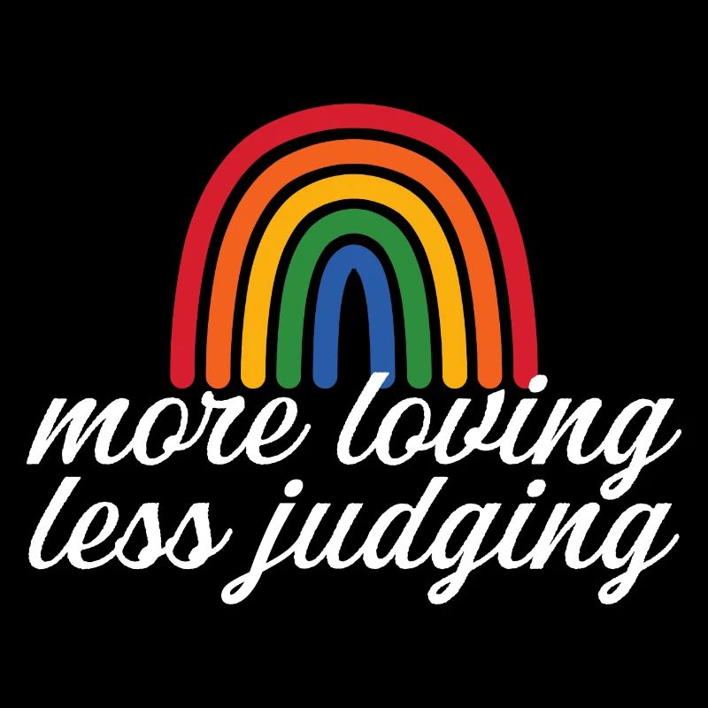 Womens Pride More Loving Less Judging