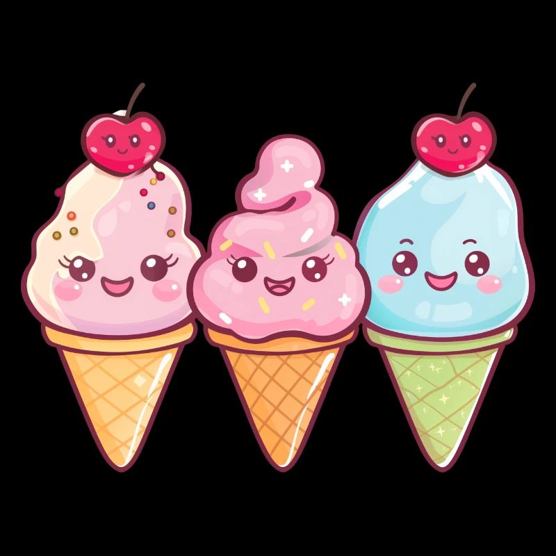 amis de la crème glacée