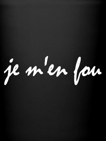 je’en fou