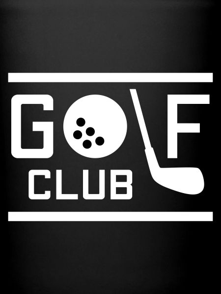 Golf club (golf ball as o, golf clubs as l)
