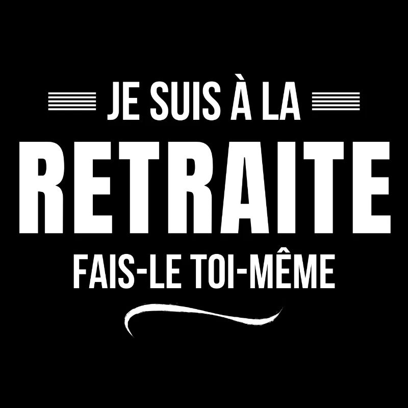 retraite, je suis retraité, je suis retraitée