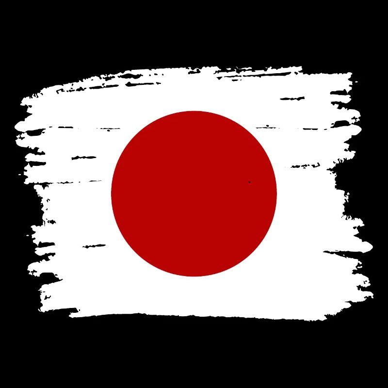 Drapeau du Japon utilisé Look Nihon drapeau japonais