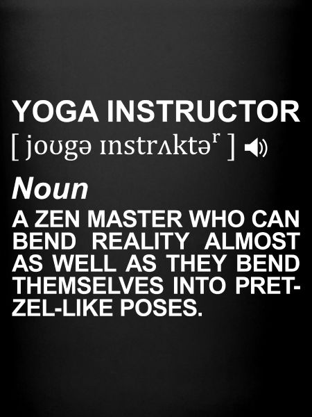 Yoga Teacher Definition