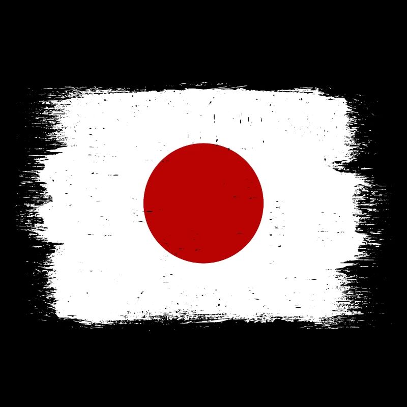 Drapeau du Japon utilisé Look Nihon Drapeau japonais