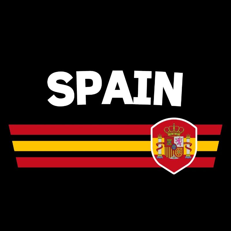 Tshirt de fan espagnol/trikot pour les compétitions mondiales