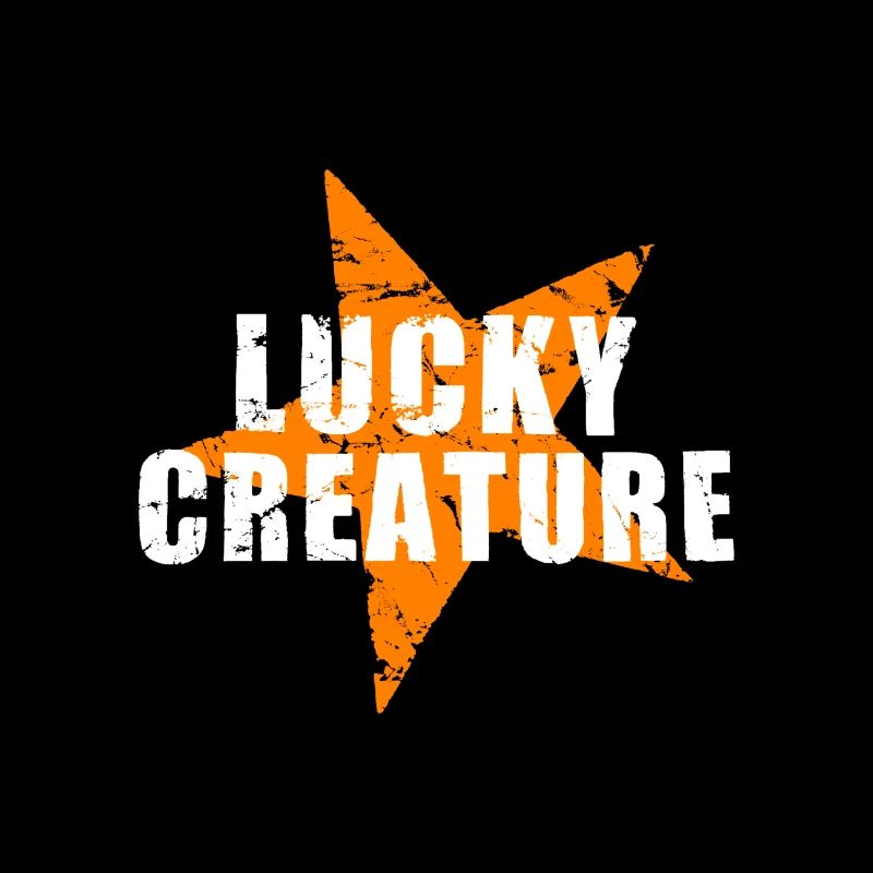 LUCKY CREATURE - GlücksTshirt - look d’occasion - Stern