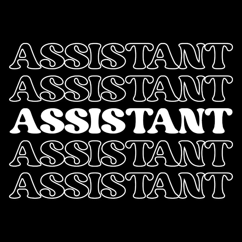 Assistent Assistent Helfer Unterstützer