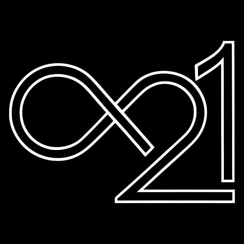 Bitcoin 21 Million Infinite Minimalist