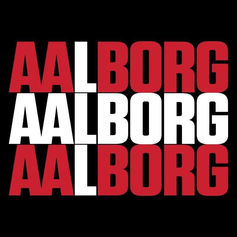 Aalborg Danemark Drapeau