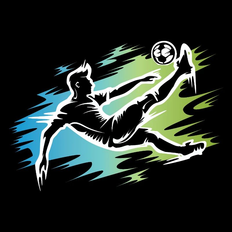 Dynamic Soccer Player - Soccer Bicycle Kick