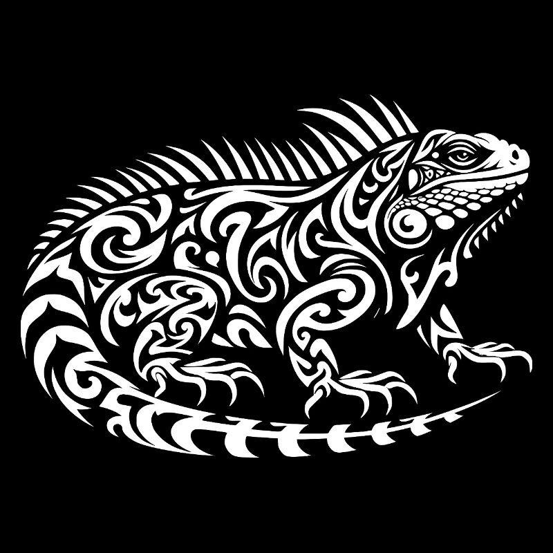 Iguane tribal