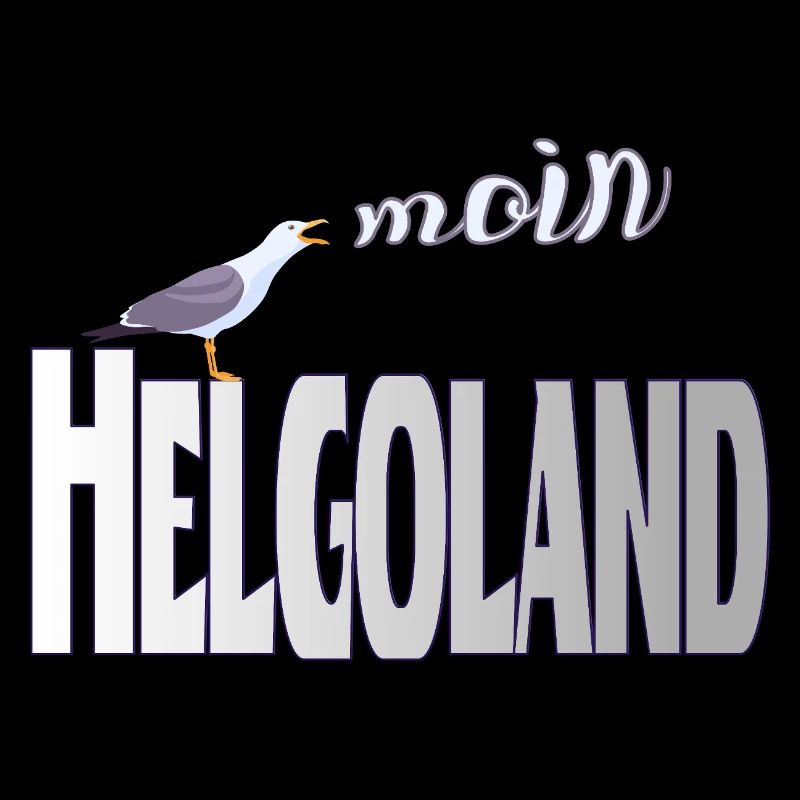 Helgoland Möwe & Moin Design