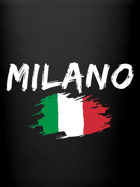 Milan, Italie, Drapeau, Milan