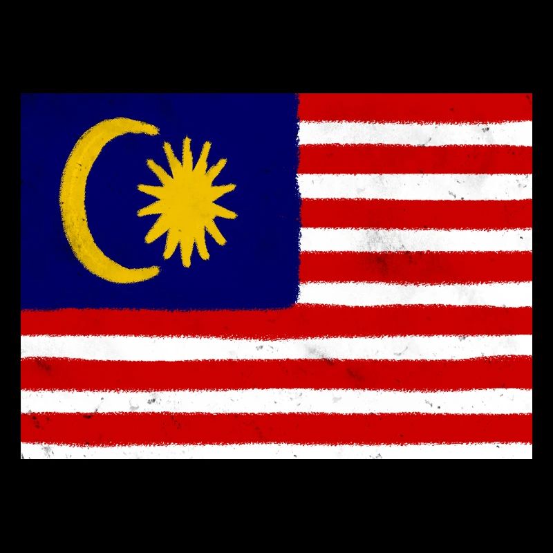 Drapeau de la Malaisie