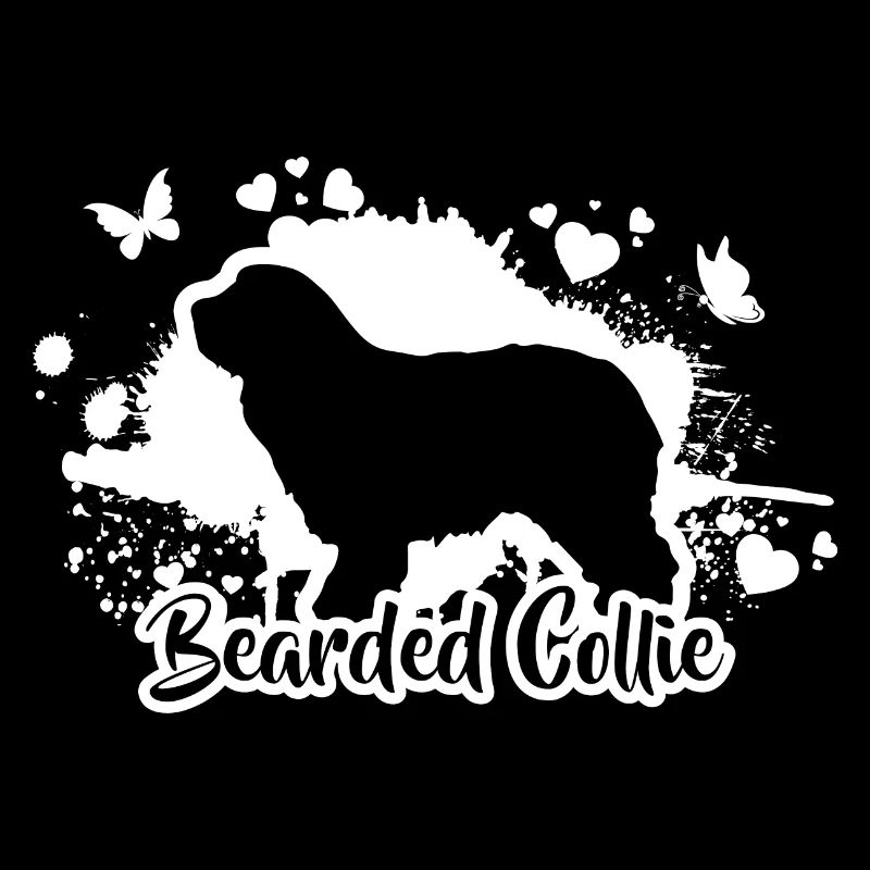BEARDED COLLIE Hunde Mama Hund Wilsigns