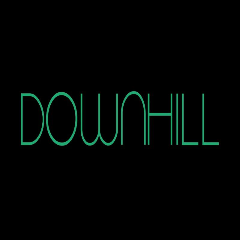 downhill