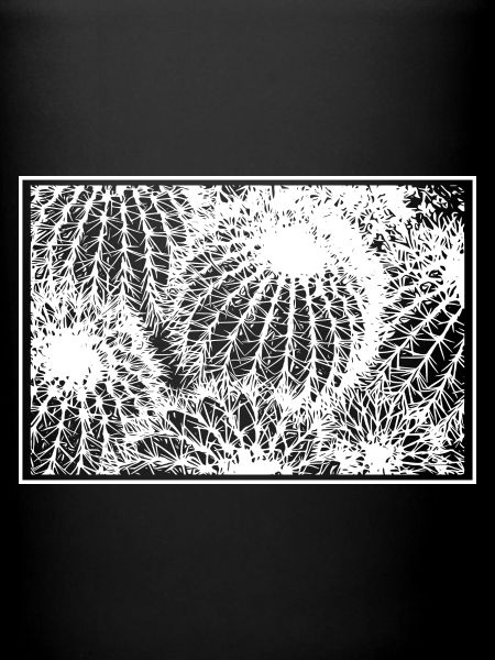 Lace Ferns Silhouette