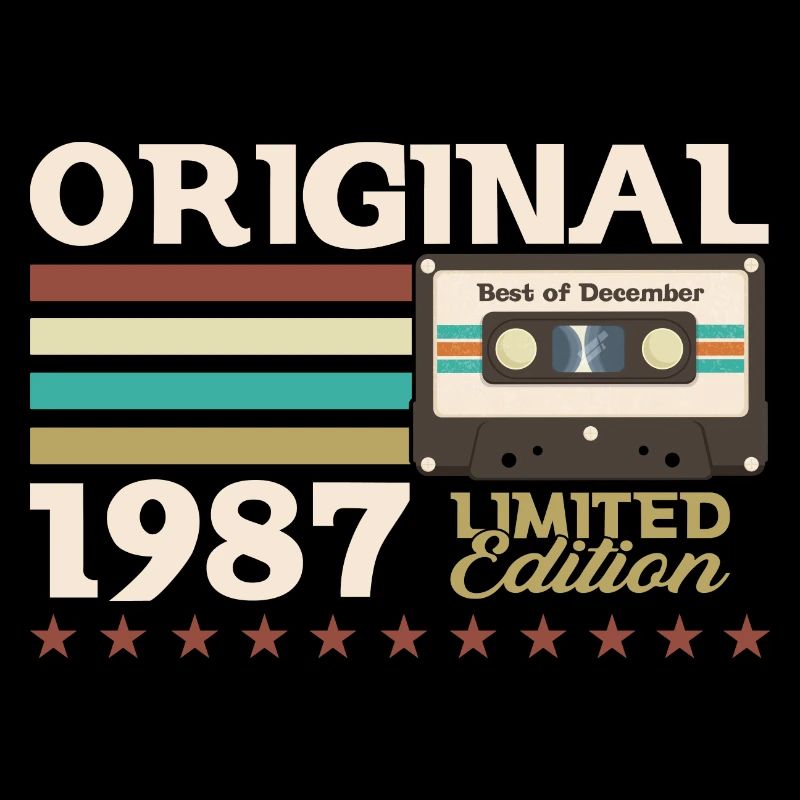 Cassette 36e anniversaire décembre 1987