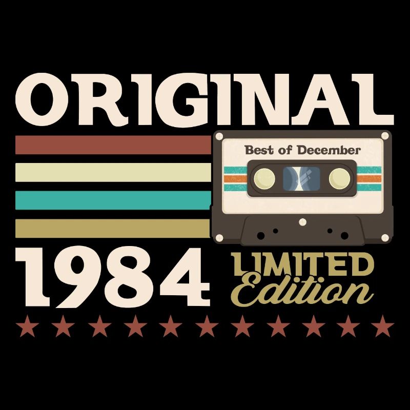 Cassette 39e anniversaire décembre 1984