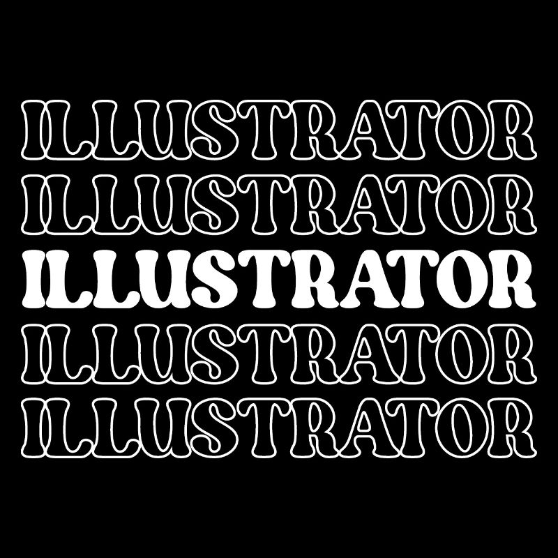 Illustrator Künstler Grafikdesigner Bildgestalter
