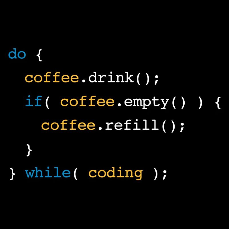 Code Coffee Refill Coding