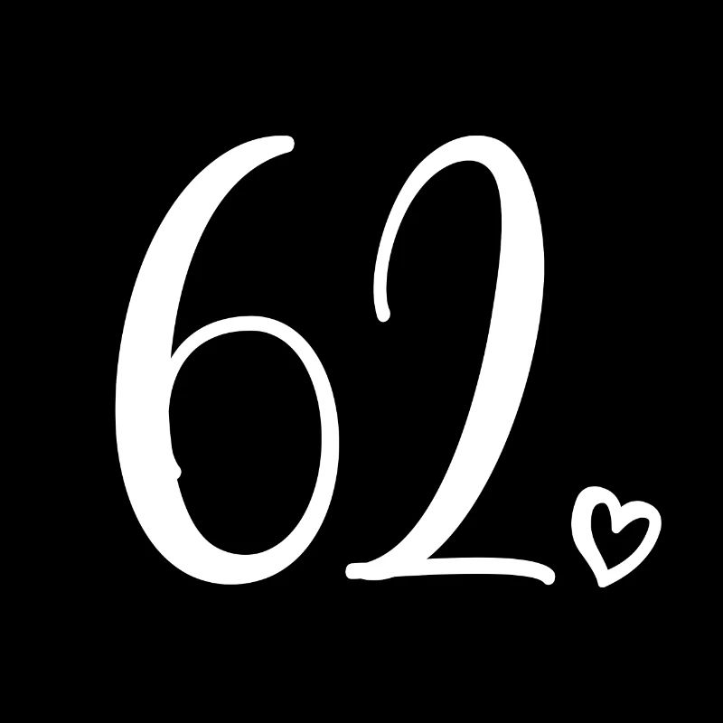 Mignon numéro 62, 62 ans, cadeau de 62e anniversaire