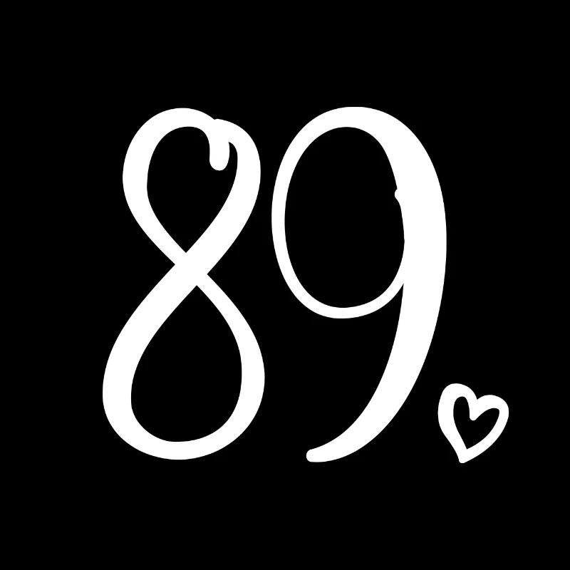 Mignon numéro 89, 89 ans, cadeau de 89e anniversaire
