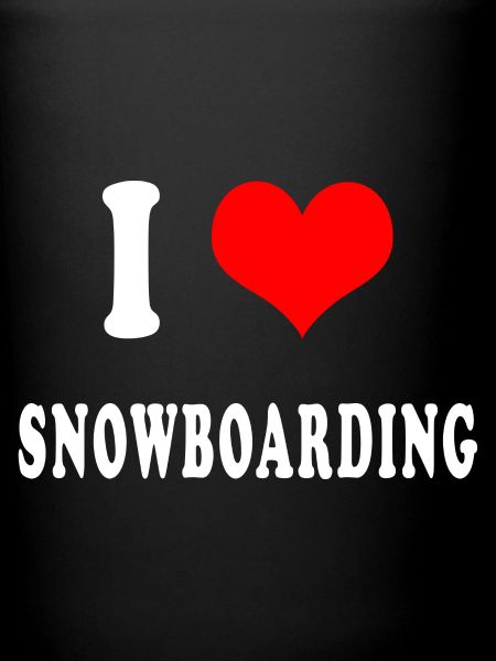 J'adore le snowboard