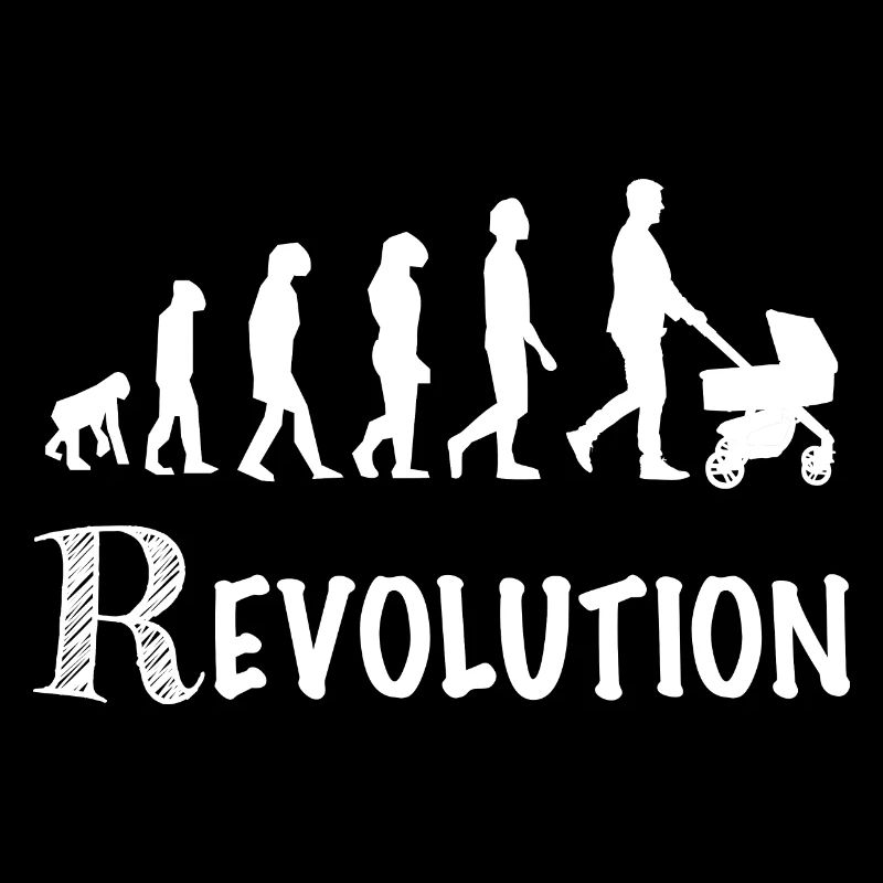 révolution papa poussette naissance