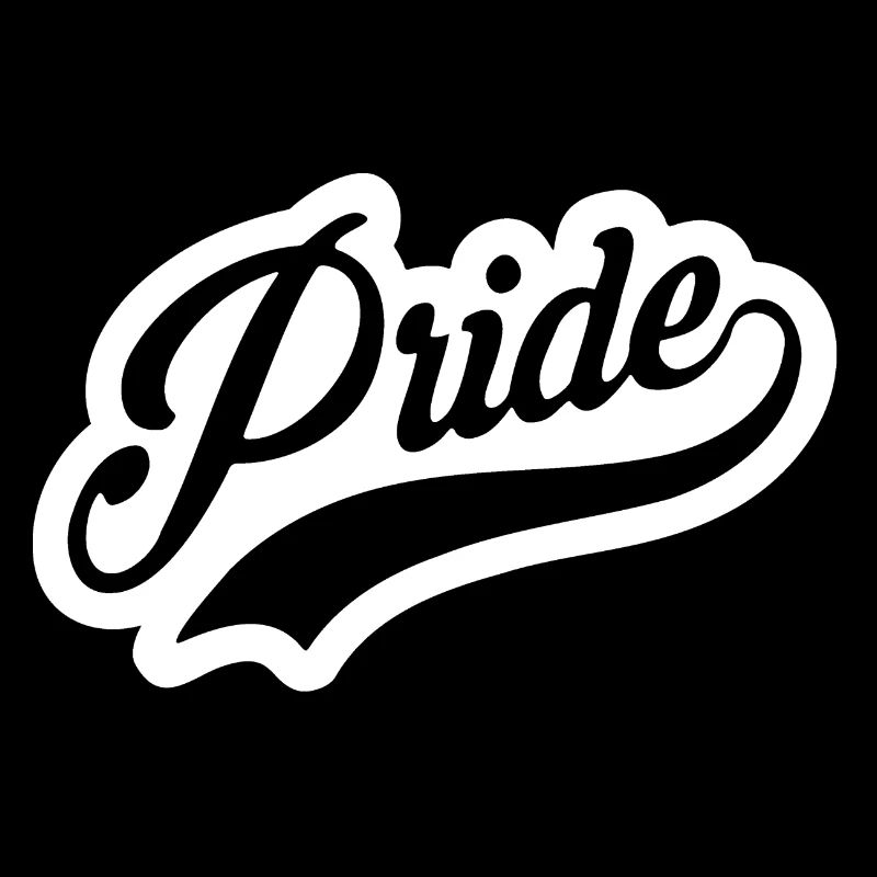 Pride Script Logo